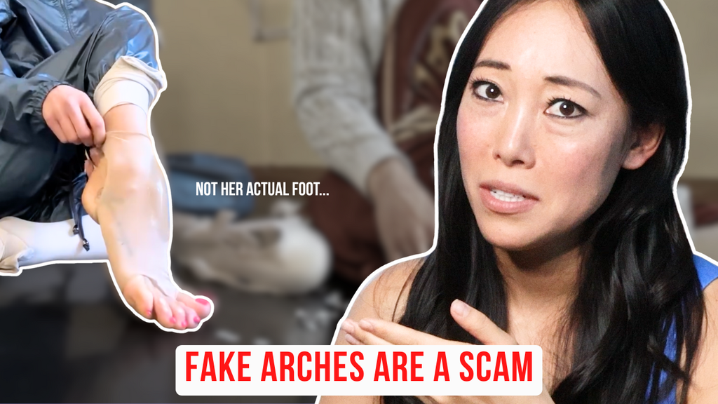 Explaining How Fake Arches ACTUALLY Work | Pointe Shoe Fitter Reacts to Ballet Hacks