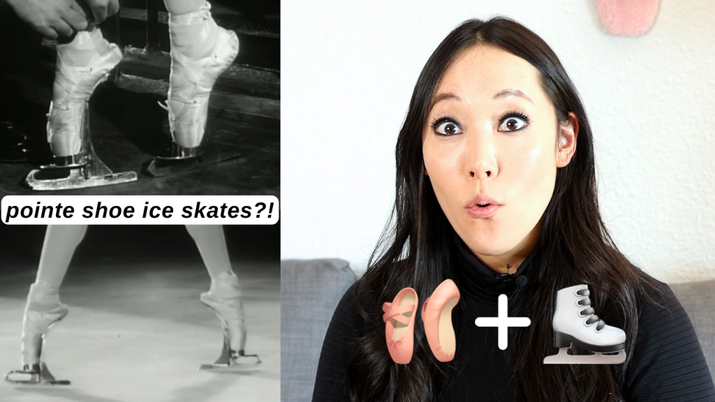 Pointe + Ice Skate Hybrid Shoe?!