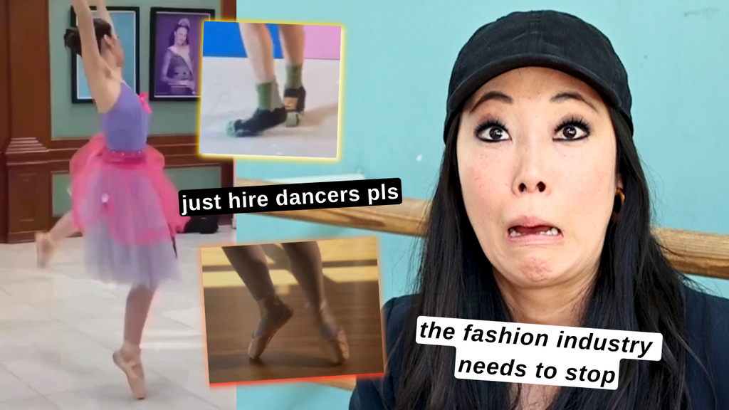 Models Doing Ballet is NOT the Problem (pointe shoe fitter reacts)