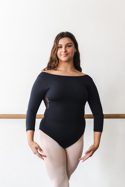 Sylphide 3/4 Sleeves Leotard