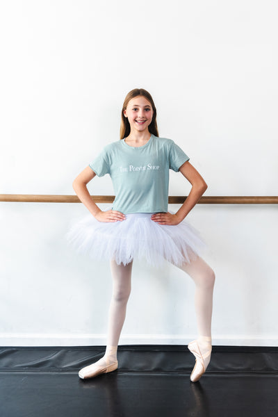 "ThePointeShop" Crop T-Shirt