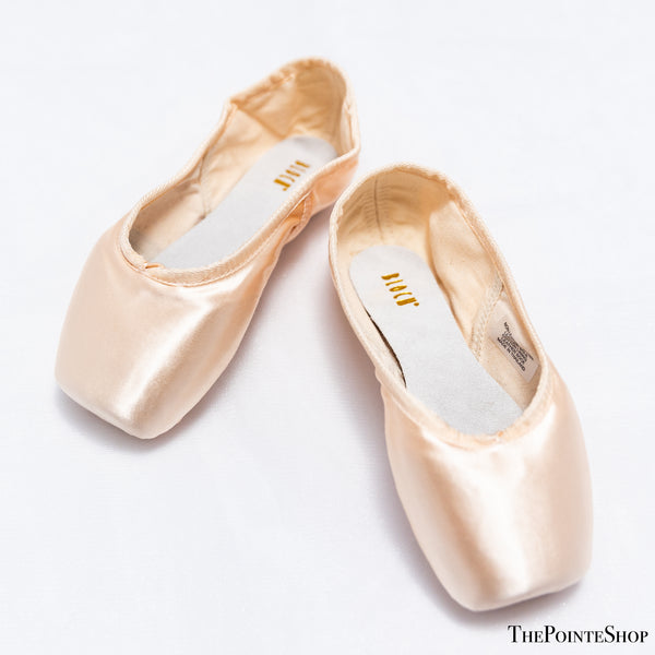 bloch european balance strong pink satin pointe shoe
