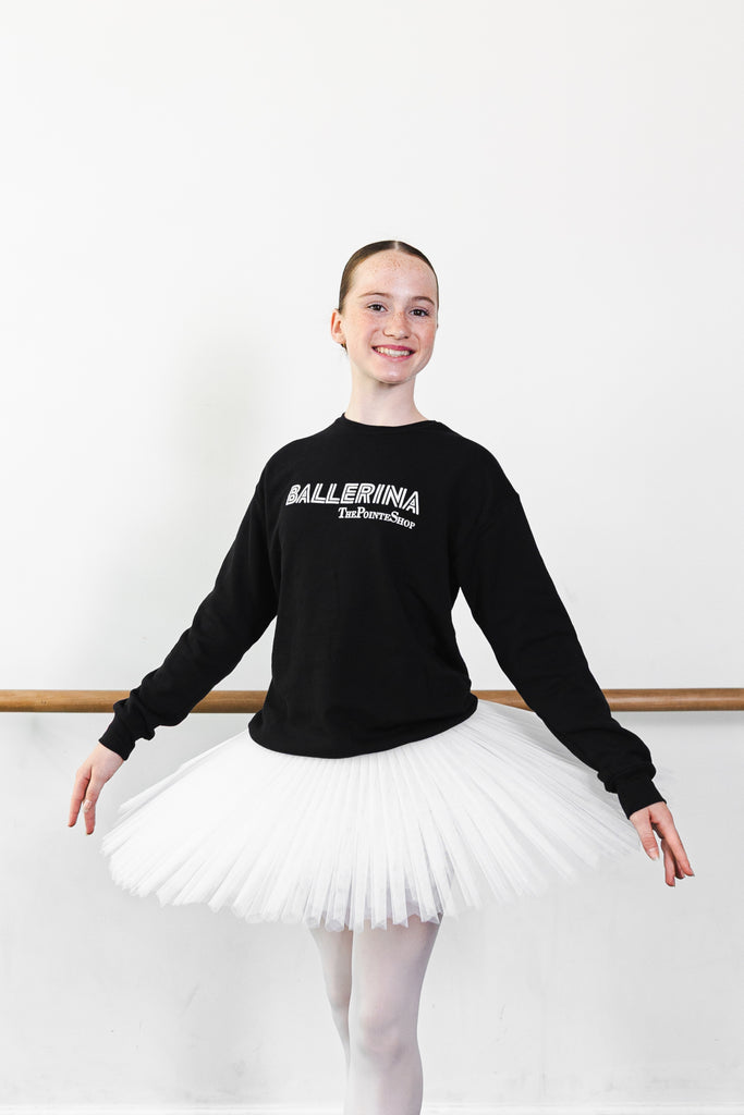 "Ballerina" Cozy Crew Sweater