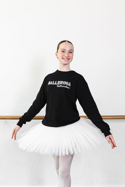 "Ballerina" Cozy Crew Sweater