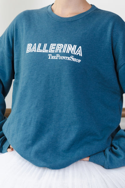 "Ballerina" Cozy Crew Sweater