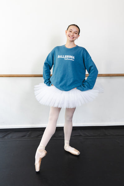"Ballerina" Cozy Crew Sweater