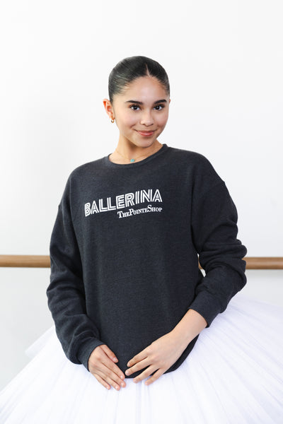 "Ballerina" Cozy Crew Sweater