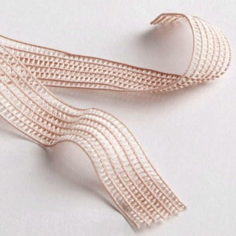 0002/3N Invisible Mesh Pointe Shoe Elastic - Lindens Dancewear