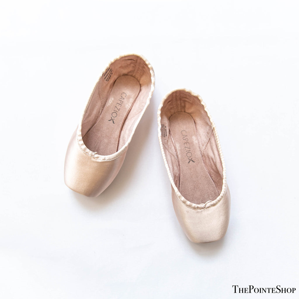 capezio ava strong pink satin ballet pointe shoe