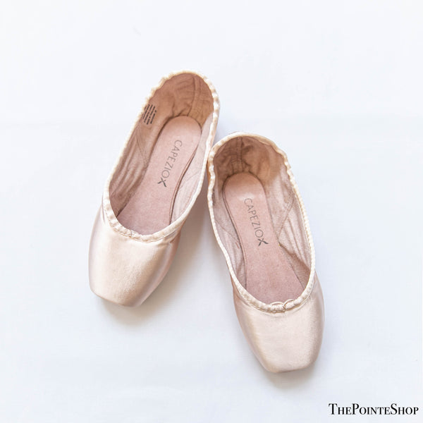 capezio kylee pink satin ballet pointe shoe