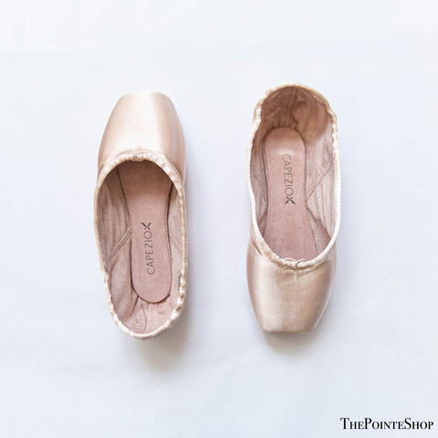 capezio kylee pink satin ballet pointe shoe