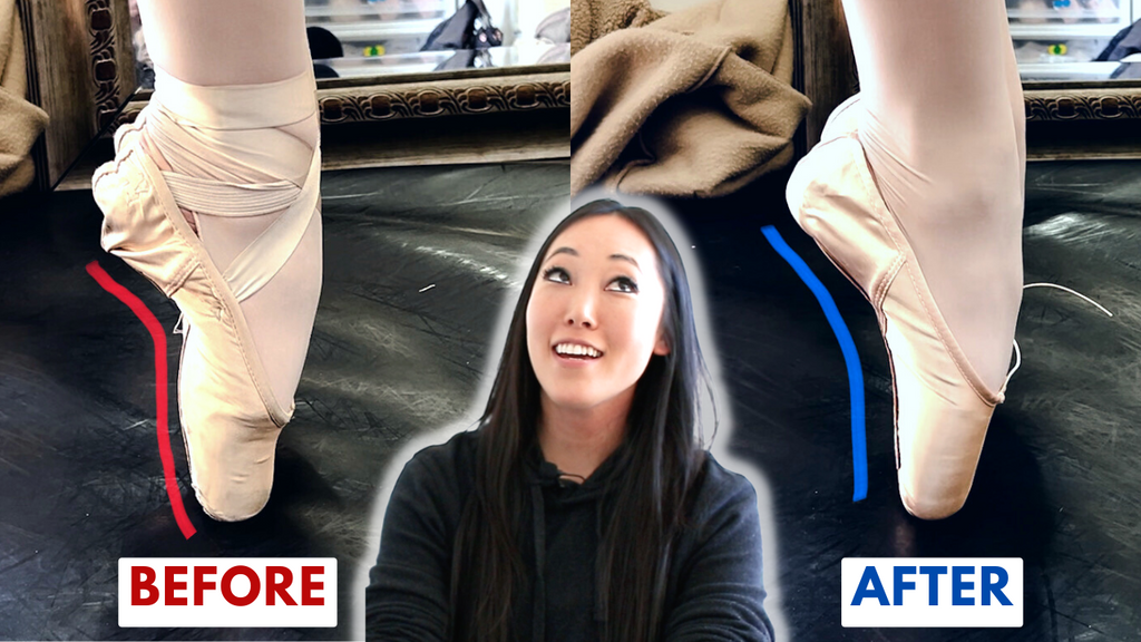 How To Fix Reverse Arching in Pointe Shoes