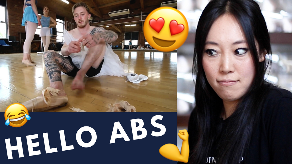 Pointe Shoe Fitter Reacts to Nile Wilson (OLYMPIC GYMNAST!!!)