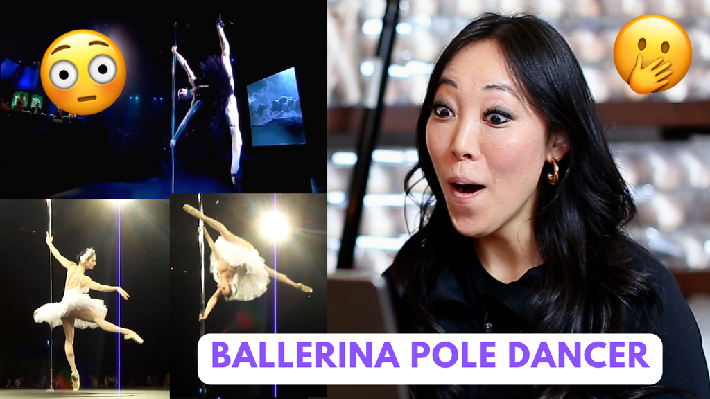 Pointe Shoe Fitter Reacts to Ballerina Pole Dancer