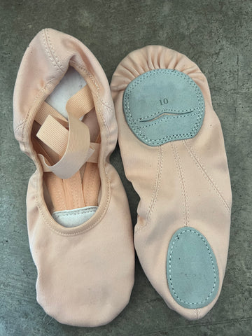 Seamed Stretch Ballet Slippers