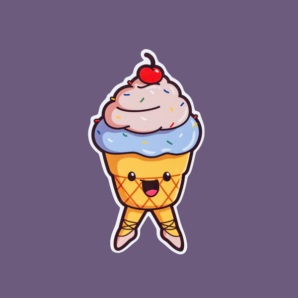 Snackerina Stickers