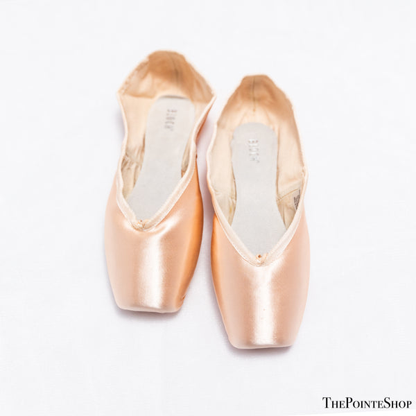 bloch raffine pink stain pink ballet pointe shoe