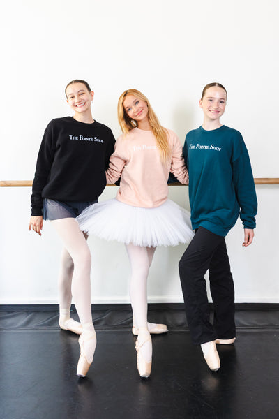"ThePointeShop" Cozy Crew Sweater