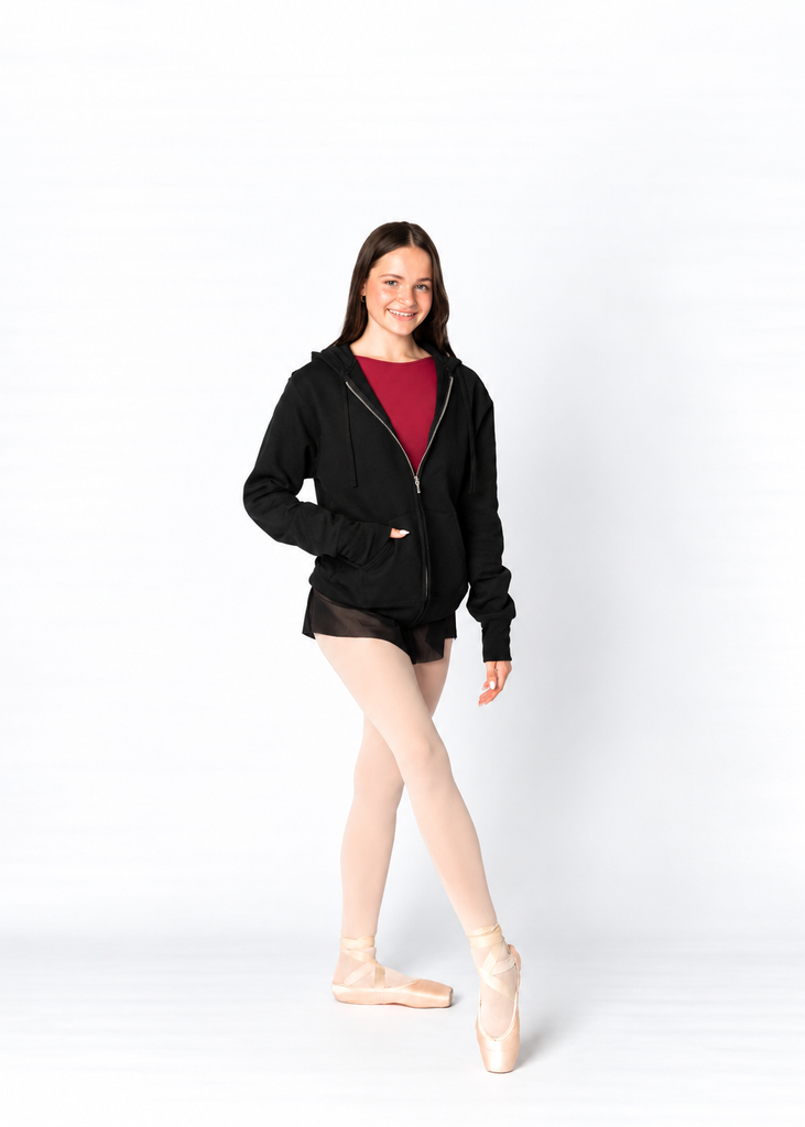 "ThePointeShop" Zip Hoodie