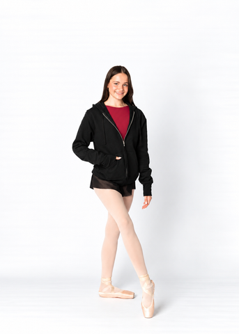 "ThePointeShop" Zip Hoodie