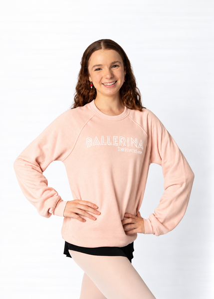 "Ballerina" Cozy Crew Sweater
