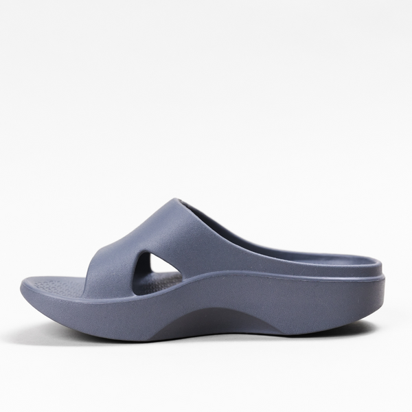 Gray Ballet Slides