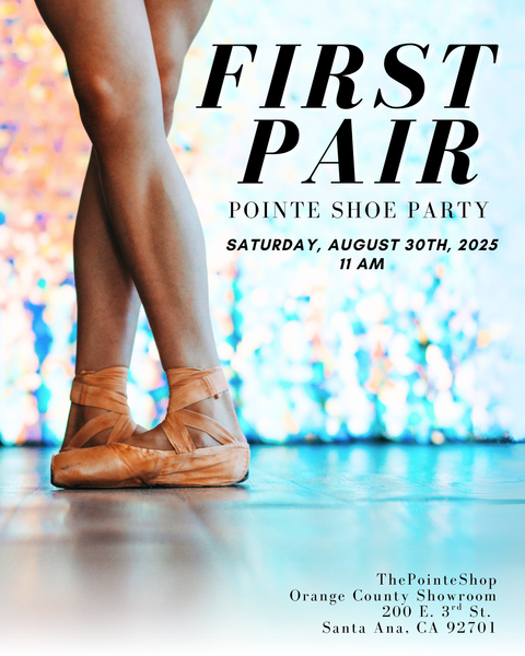 First Pair Pointe Shoe Party