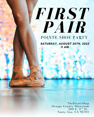 First Pair Pointe Shoe Party