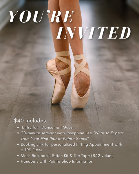 First Pair Pointe Shoe Party