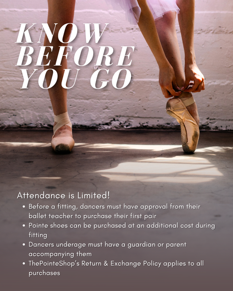 First Pair Pointe Shoe Party