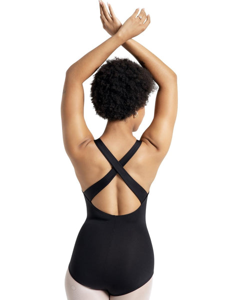 Wide Strap X Back Leotard