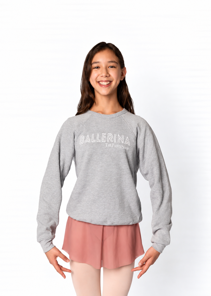 "Ballerina" Cozy Crew Sweater