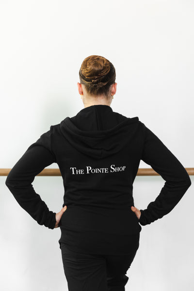 "ThePointeShop" Zip Hoodie