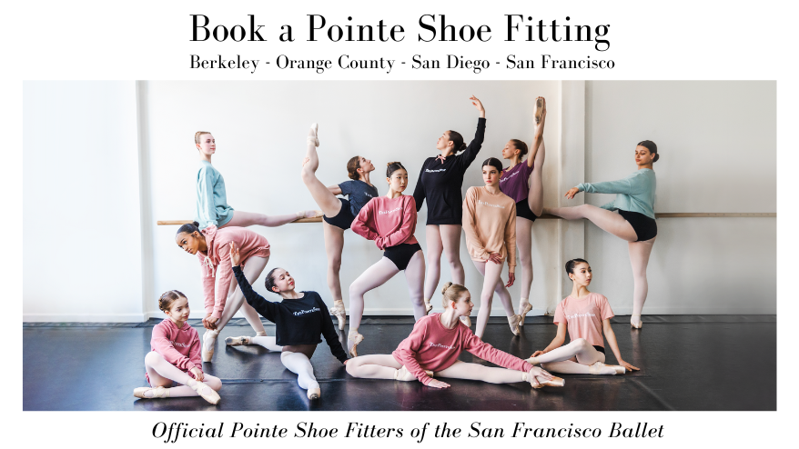 First pointe 2025 shoe fitting