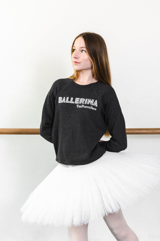"Ballerina" Cozy Crew Sweater