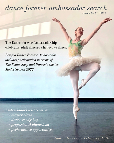 Dance Forever Ambassador 2022 - Participation Fee