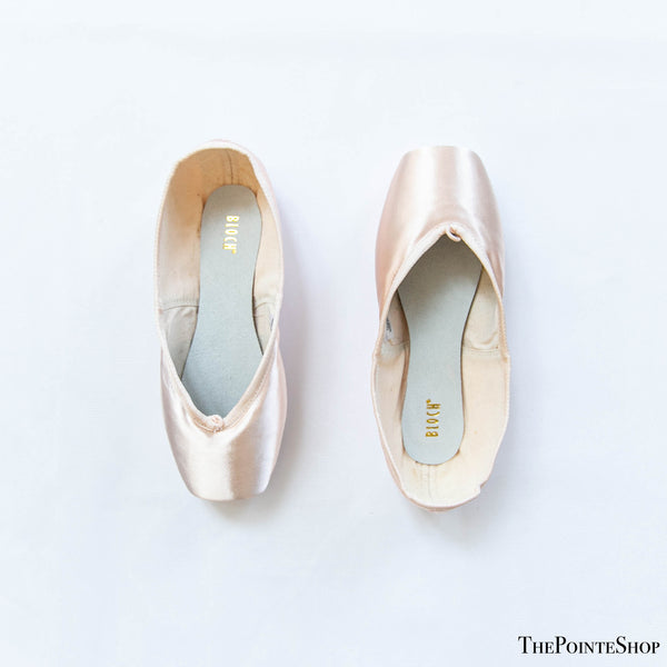 bloch heritage pink satin ballet pointe shoe